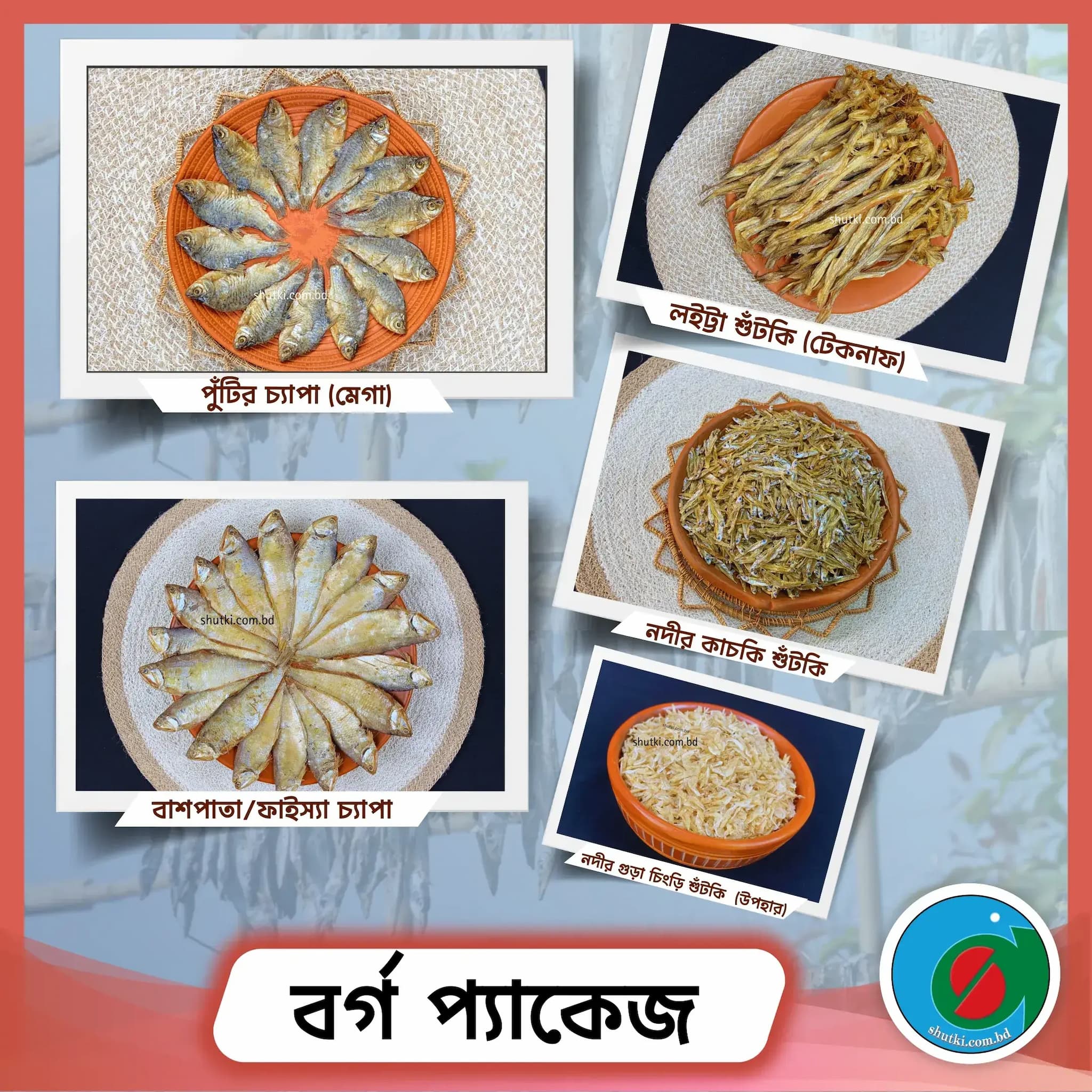 বর্গ প্যাকেজ | Borgo Dry Fish Package