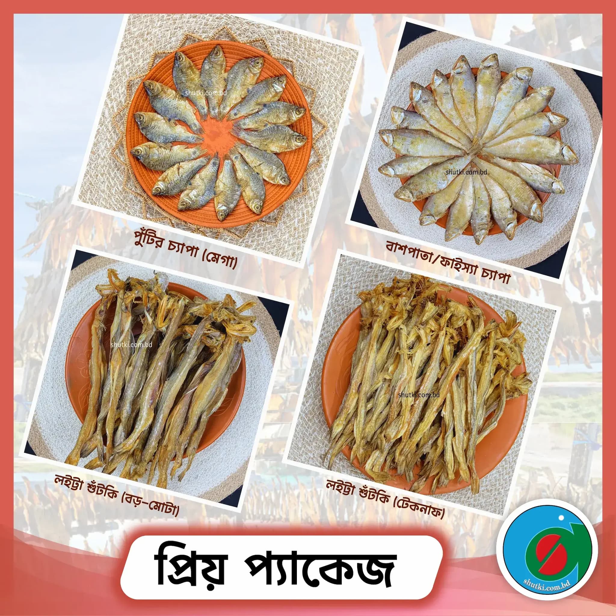 প্রিয় প্যাকেজ | Priyo Dry Fish Package